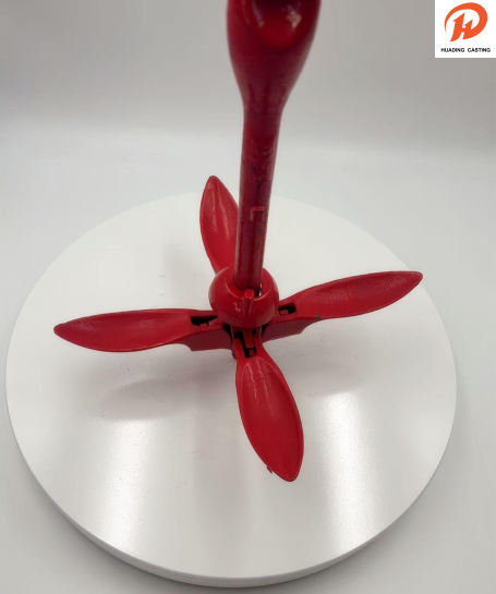 I-Casting Iron Red Folding Grapnel Anchors