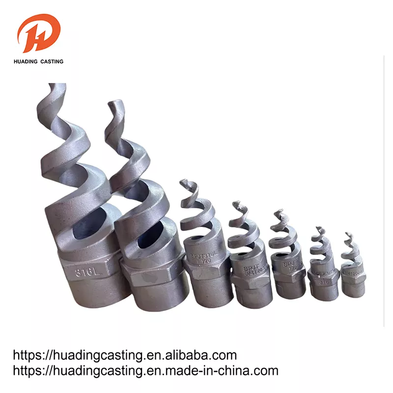 Ukutshalwa kwezimali okusakaza i-nozzle